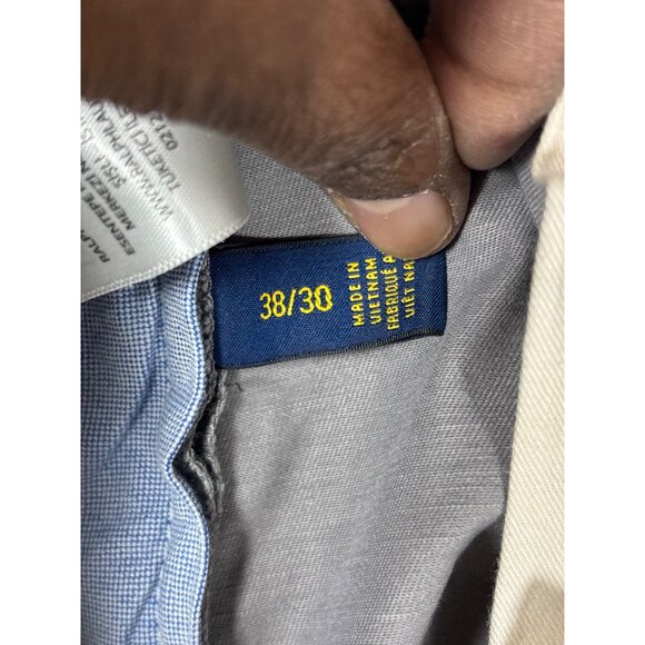 Polo Ralph Lauren Mens Stretch Straight Fit Chino Pants Gray 38x30 - Picture 10 of 12